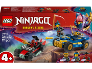 LEGO Ninjago 71840 Action-Autorennen: Rogue vs. Drix