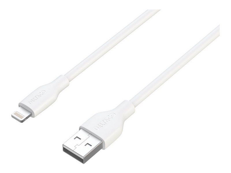Deltaco Lightning cable - MFI Certified - 2 m