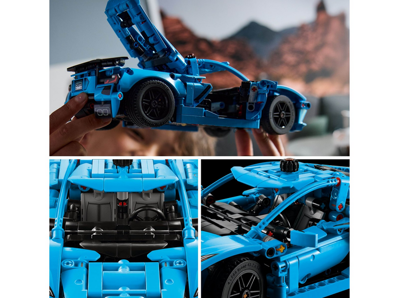 LEGO Agents 42217 Chevrolet Corvette Stingray in Blau