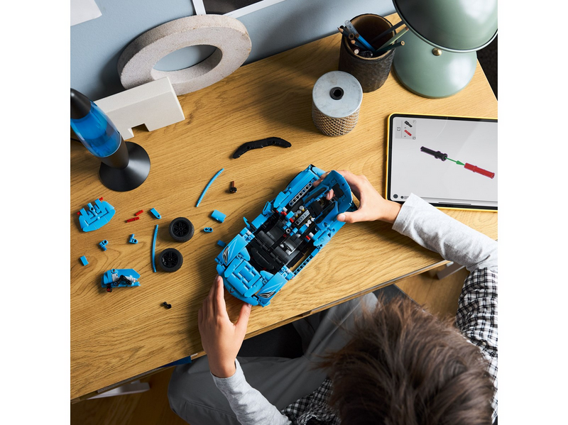 LEGO Agents 42217 Chevrolet Corvette Stingray in Blau