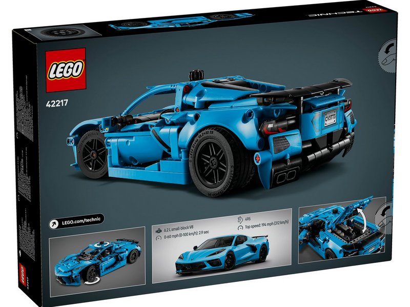 LEGO Agents 42217 Chevrolet Corvette Stingray in Blau