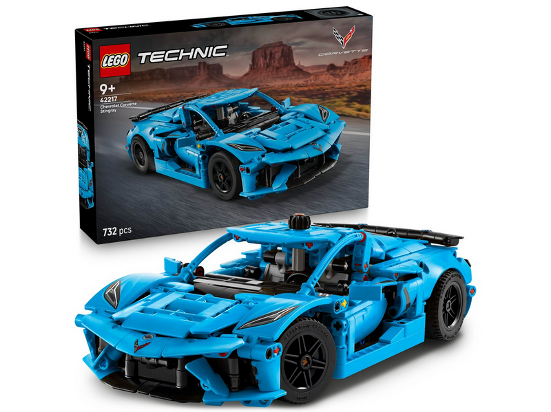 LEGO Agents 42217 Chevrolet Corvette Stingray in Blau