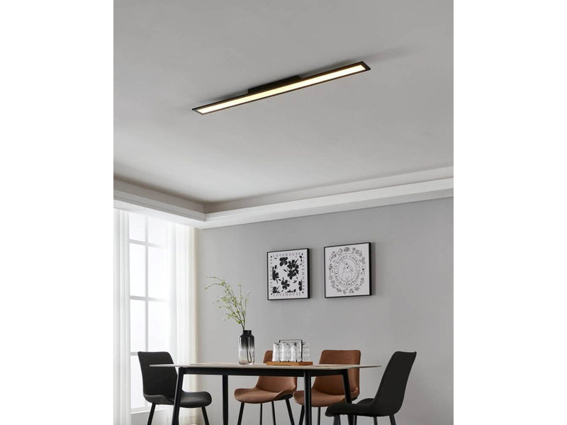 EGLO SALOBRENA-Z ceiling lamp 1200x100 mm black