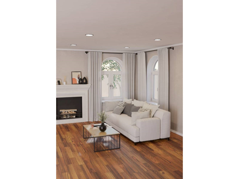 EGLO FUEVA-Z recessed spotlight Ø165 mm black