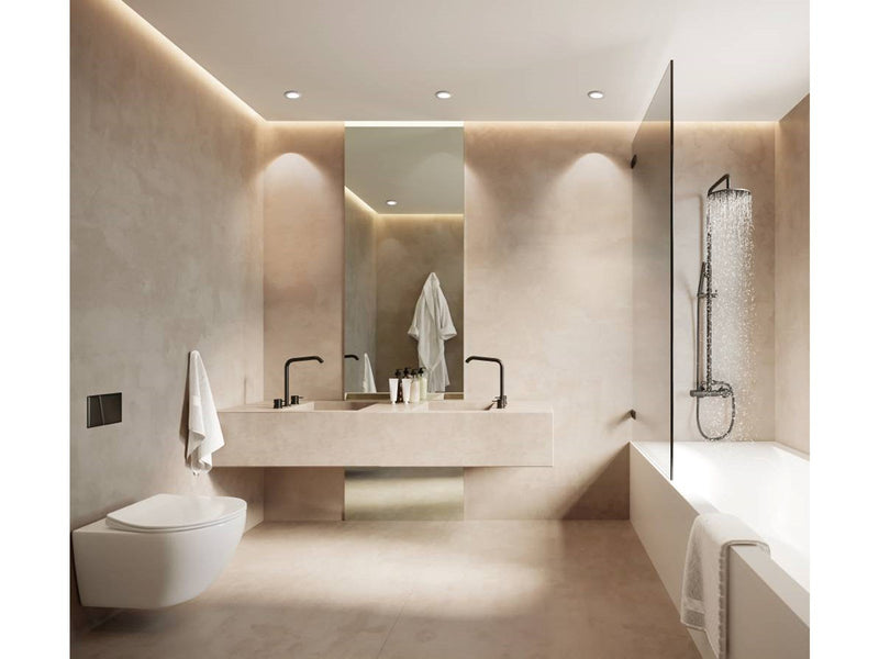 EGLO FUEVA-Z recessed spotlight Ø120 mm brushed steel