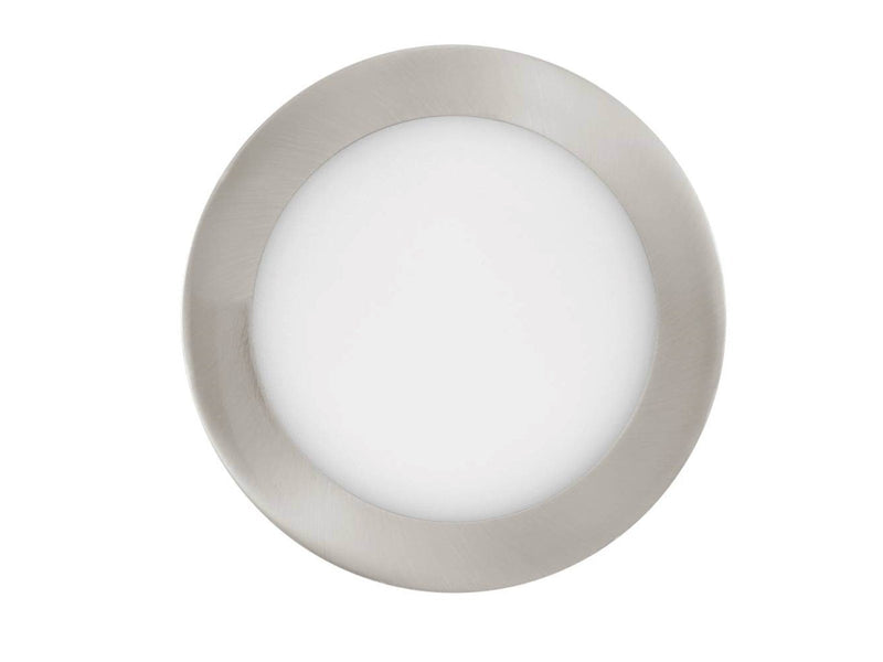 EGLO FUEVA-Z recessed spotlight Ø165 mm satin nickel