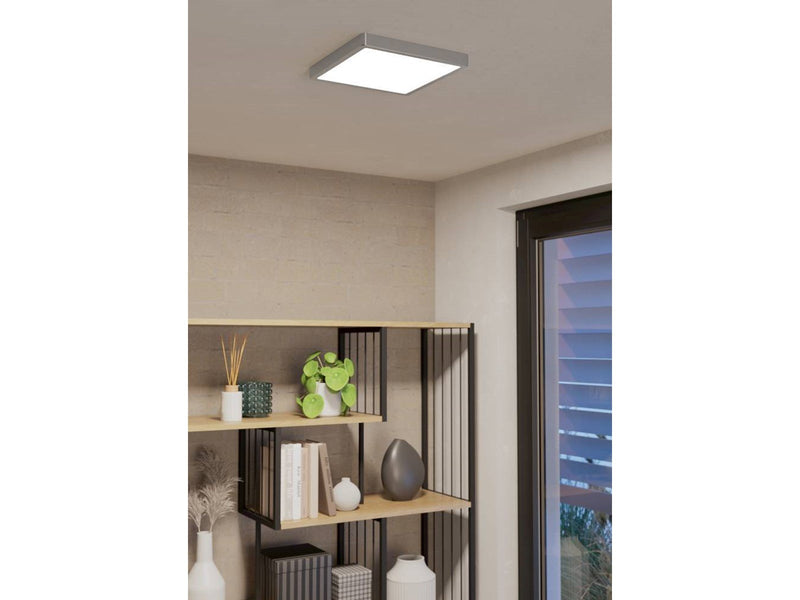 EGLO FUEVA-Z ceiling lamp 285x285 mm brushed steel
