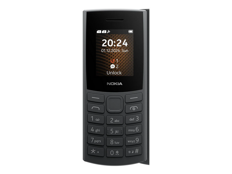 Nokia 105 4G 2nd Edition - Charcoal