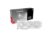 PowerColor Radeon RX 9060 XT Hellhound Spectral White - 16GB GDDR6 RAM - Grafikkarte