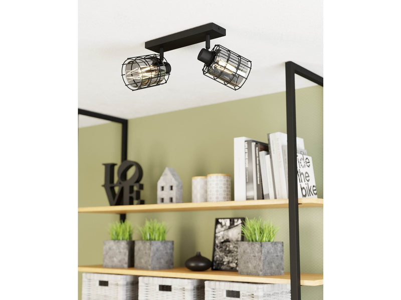 EGLO CONSACA Spot, schwarz-transparent