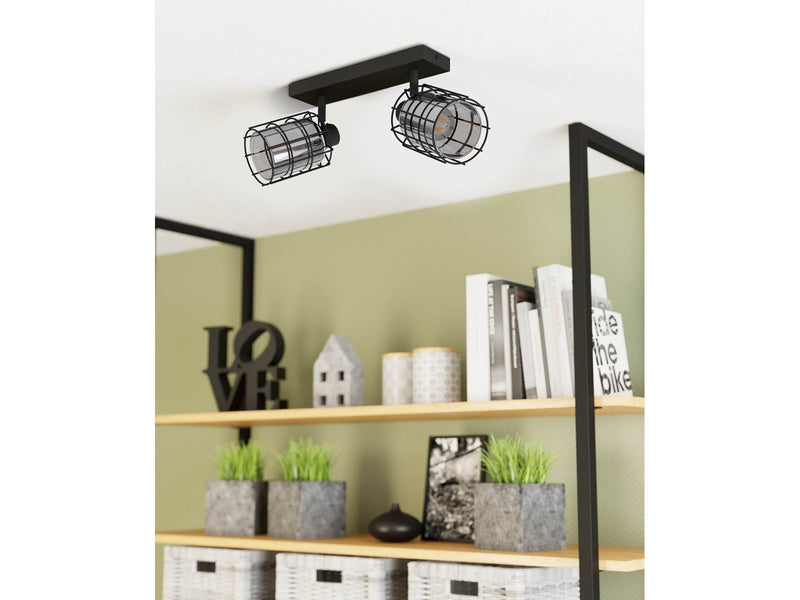 EGLO CONSACA Spot, schwarz-transparent