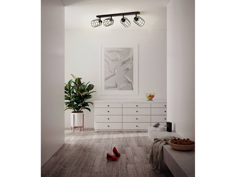 EGLO CONSACA Spot, schwarz-transparent
