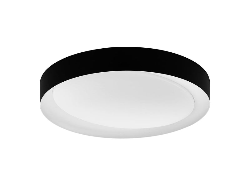 EGLO LAURITO Deckenleuchte, schwarz, weiss