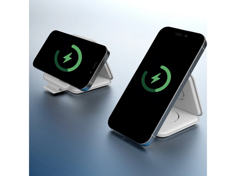 j5create Qi2 3-in-1 Magnetic Travel Wireless Charging Station