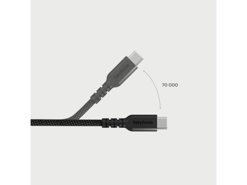 Fairphone USB-C Long Life Charging Cable 2.5m