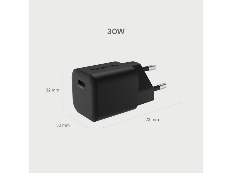 Fairphone 30W USB-C Fast Charger