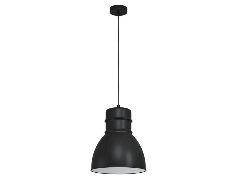 EGLO EBURY Hängeleuchte, schwarz, weiss