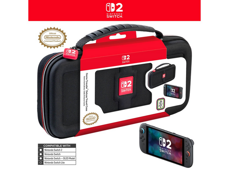 Nintendo Game Traveler: Deluxe Travel Case - Black