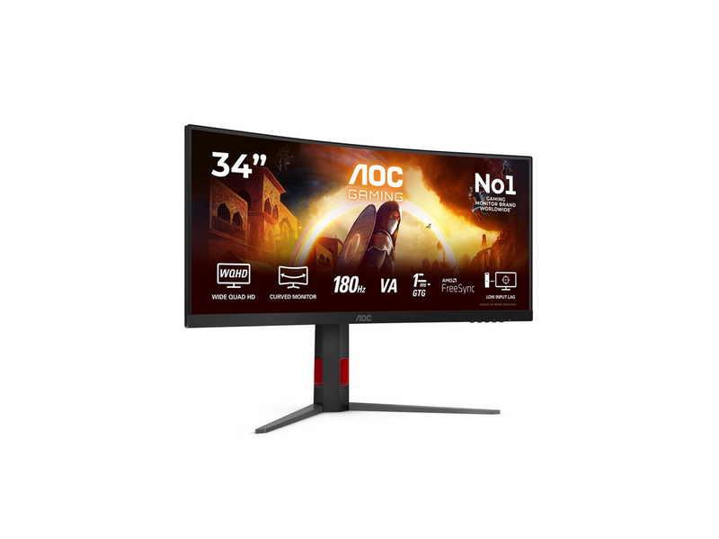 34" AOC CU34G4 - 3440x1440 (UWQHD) - 180Hz - VA