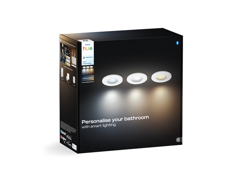 Philips Hue Adore recessed white 3x4.2W