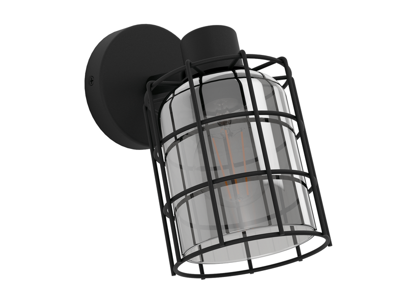 EGLO CONSACA Spot, schwarz-transparent