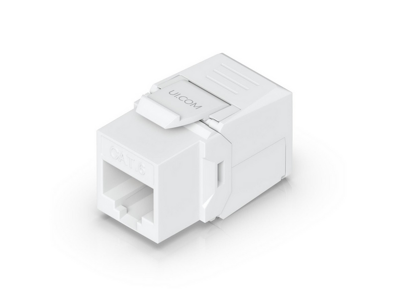 Ubiquiti UniFi Cat6 Keystone Jack (12-Pack) - Weiß