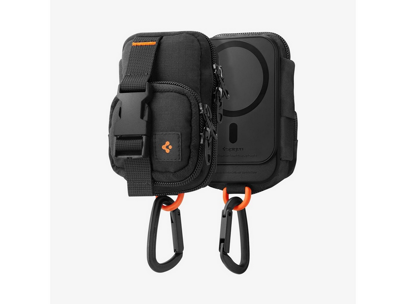 Spigen Portable Organizer Pouch SnapZip MagSafe - black