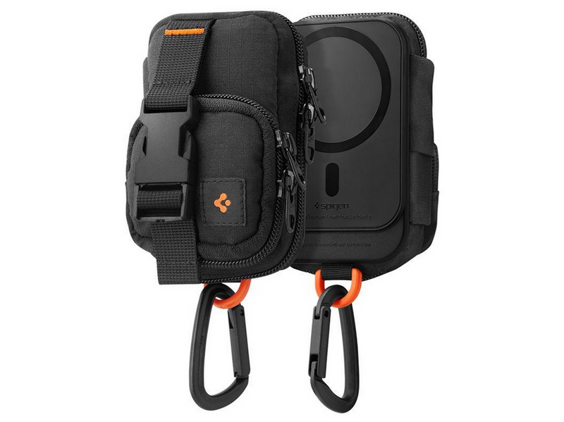 Spigen Portable Organizer Pouch SnapZip MagSafe - black