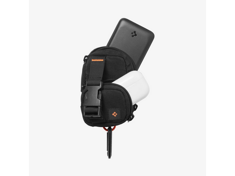 Spigen Portable Organizer Pouch SnapZip MagSafe - black
