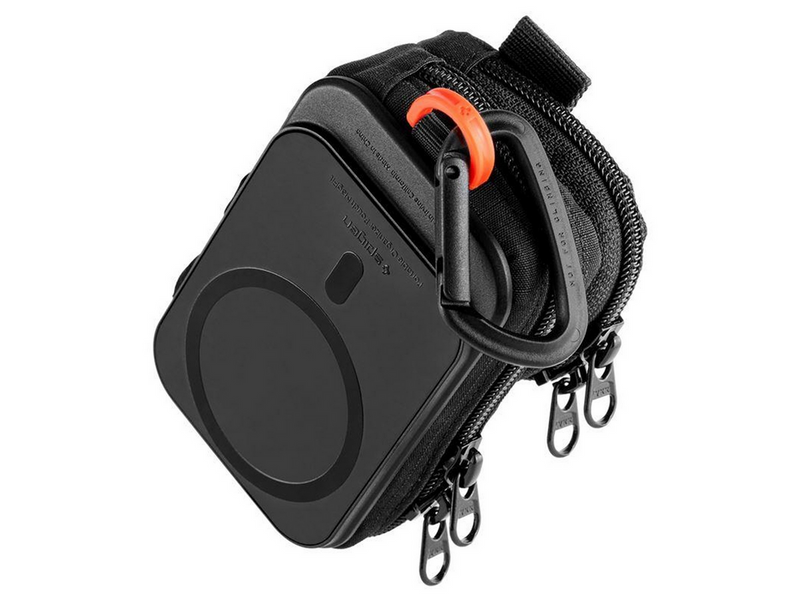 Spigen Portable Organizer Pouch SnapZip MagSafe - black