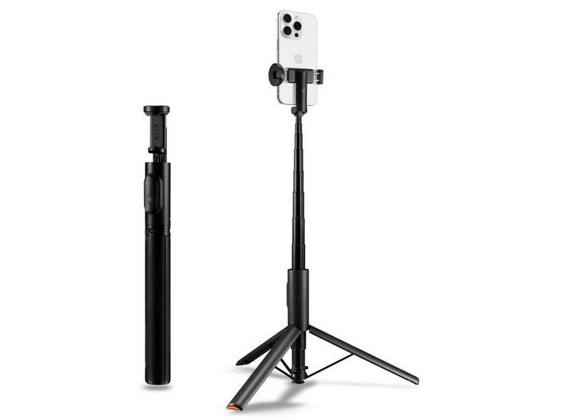 Spigen Tripod Selfie Stick MagSafe Auto-Open - black