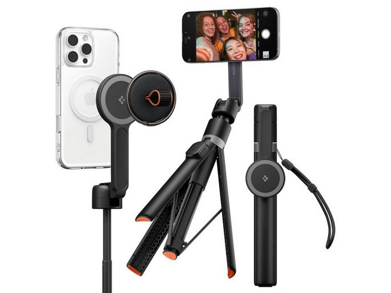 Spigen Selfie Stick MagSafe+ Tripod - black