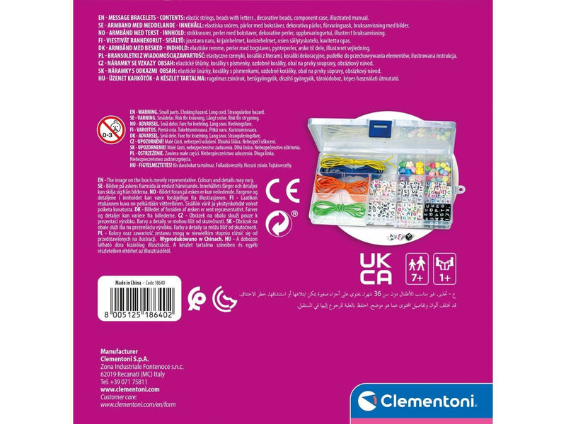 Clementoni Crazy Chic Message Bracelets