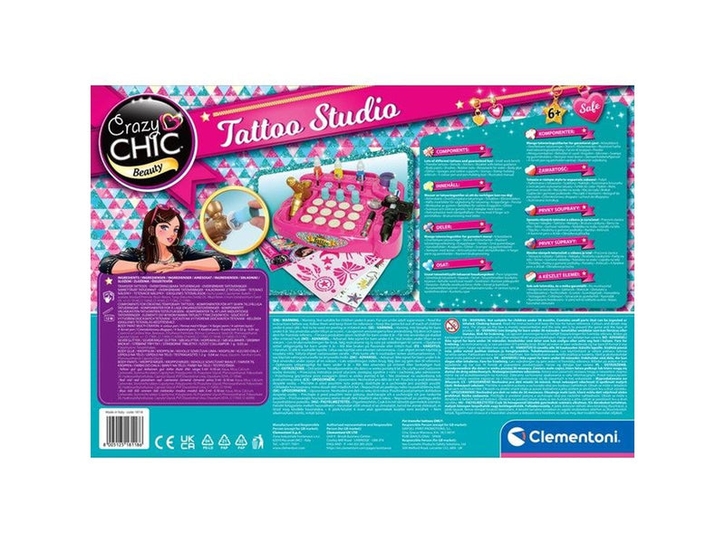 Clementoni Crazy Chic Tattoo studio