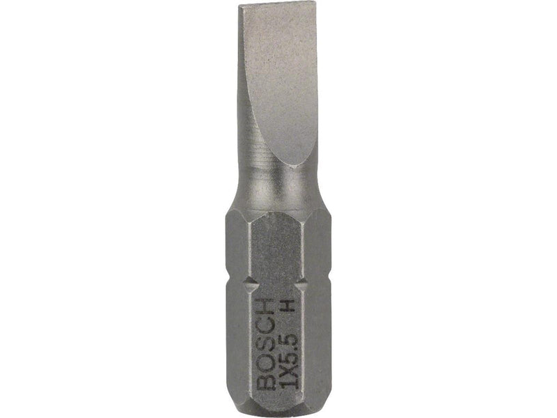 Bosch Flat Bits 5.5 mm extra hard 1.0 x 5.5 25mm 25 pcs.