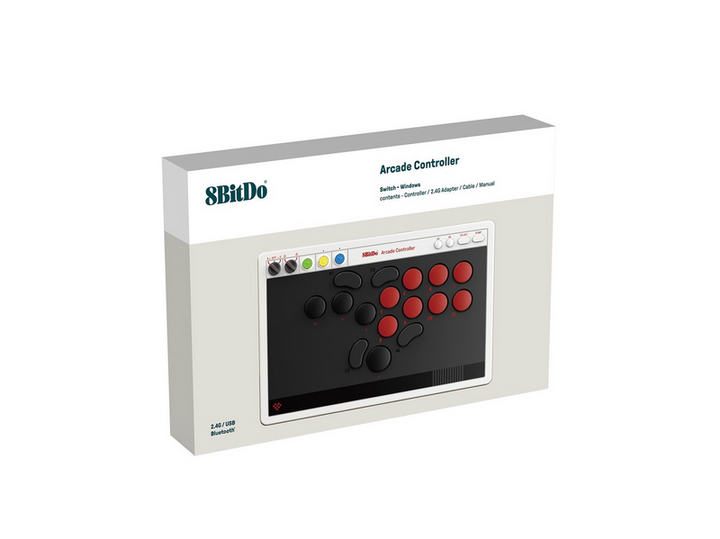 8BitDo Arcade - Switch 1 & 2 - PC - Wireless Arcade stick - Nintendo Switch