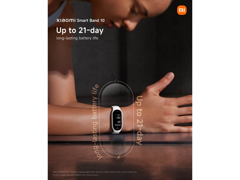 Xiaomi Smart Band 10 - Glacier Silver