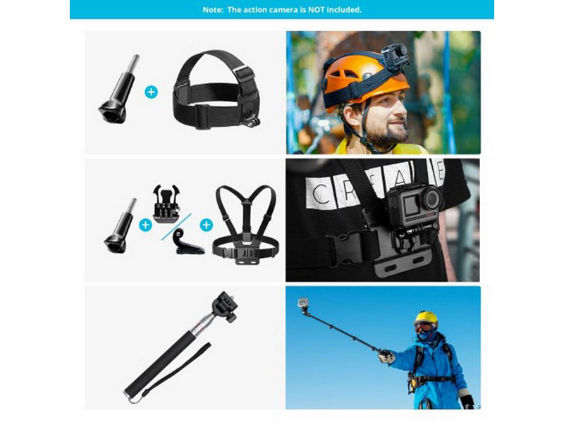Akaso Action Camera Accessories (60 pcs)