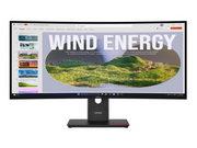 34" Lenovo ThinkVision T34WD-40 - 3440x1440 (UWQHD) - 120Hz - VA - 100W USB-C