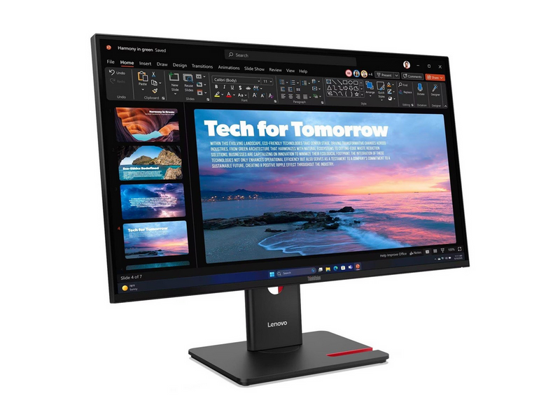 27" Lenovo ThinkVision T27qd-40 - 2560x1440 (QHD) - 120Hz - IPS - 100W USB-C