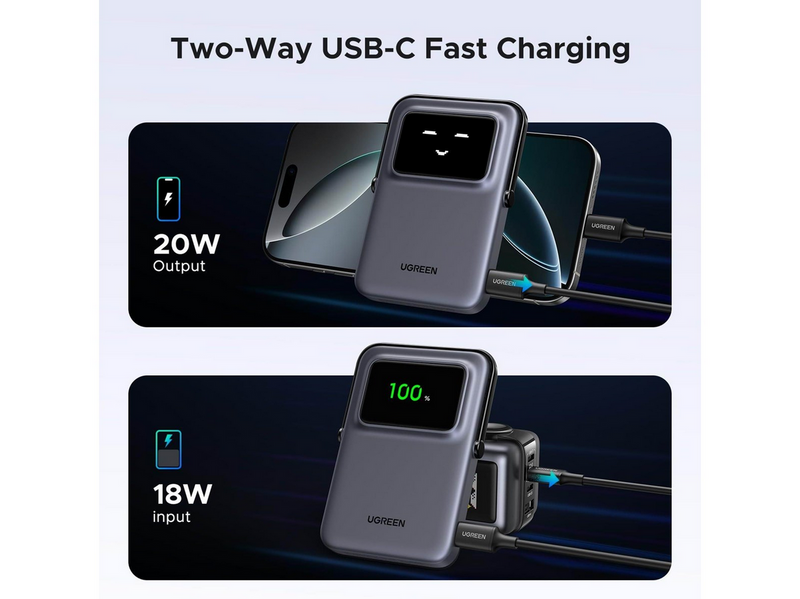 UGREEN Uno Magnetic Wireless 7.5W - 5000 mAh