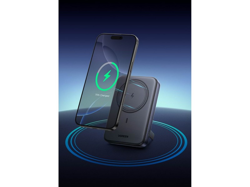 UGREEN 10000mAh Magnetic Wireless Power Bank 20W PD USB-C Input/Output 7.5W Wireless Charging - 10000 mAh