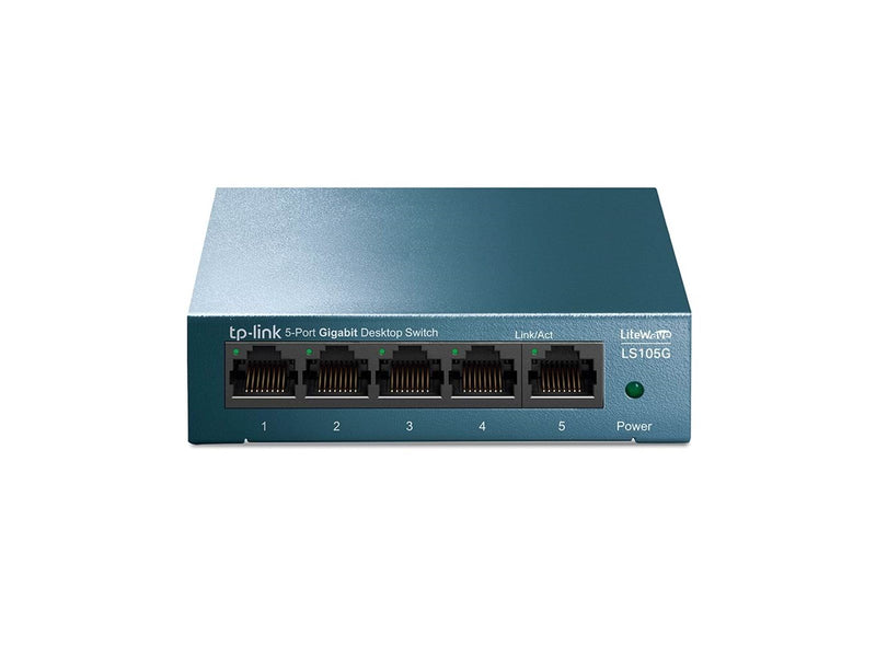 TP-Link LS105G 5-Port 10/100/1000Mbps Desktop Network Switch