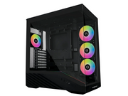 Lian Li V100 Black (4x ARGB fans) - Gehäuse - Miditower - Schwarz