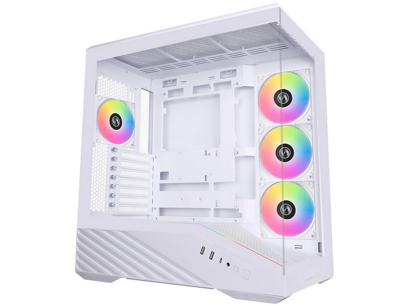 Lian Li V100 White (4x ARGB fans) - Gehäuse - Miditower - Weiß