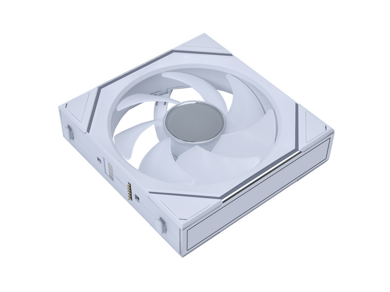 Lian Li UNI FAN SL INF Wireless White 120mm - Gehäuselüfter - 120mm - Weiß mit RGB-Beleuchtung - 30 dBA