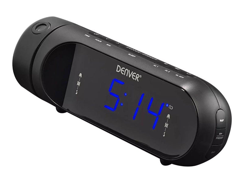 DENVER CPR-700 - clock radio - FM - schwarz