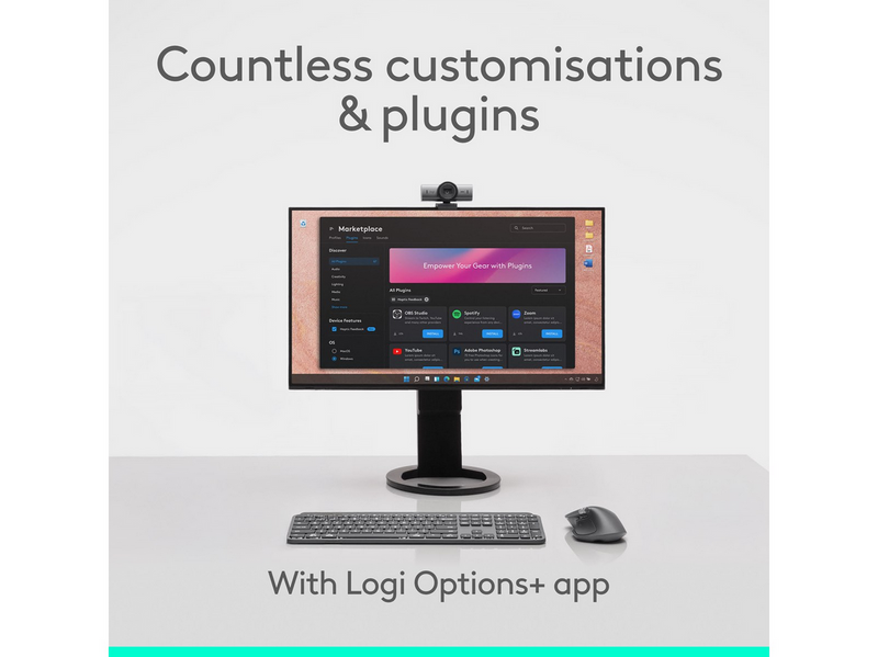 Logitech MX Master 4 (Graphite) - Ergonomische Maus (Schwarz)