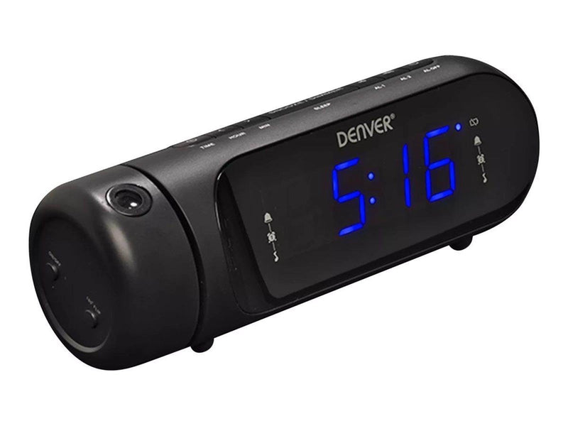 DENVER CPR-700 - clock radio - FM - schwarz