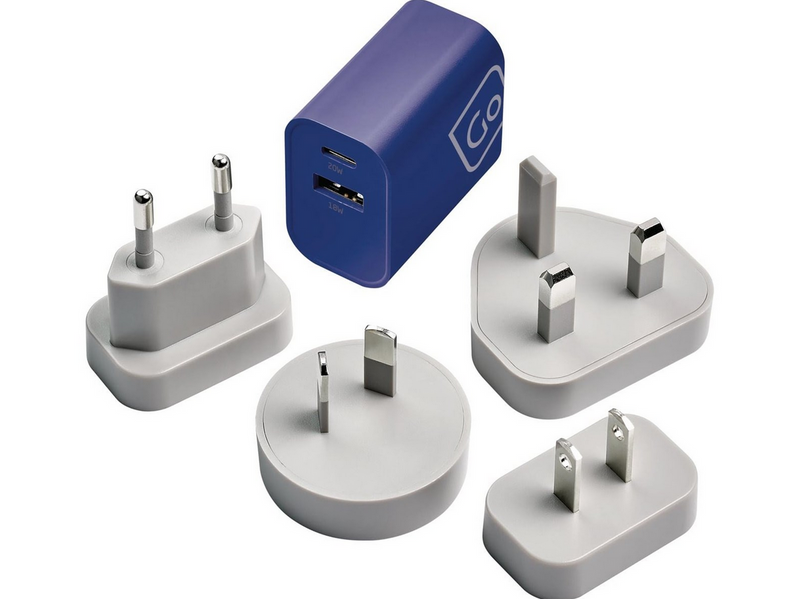 Go Travel Weltweiter USB-A & USB-C Charger +